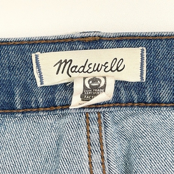 Madewell Perfect Vintage Straight Jean High Waist Heritage Stretch Denim Hoye 32 - Picture 12 of 15